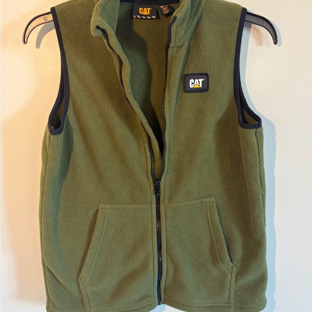 Caterpillar Kids Fleece Vest